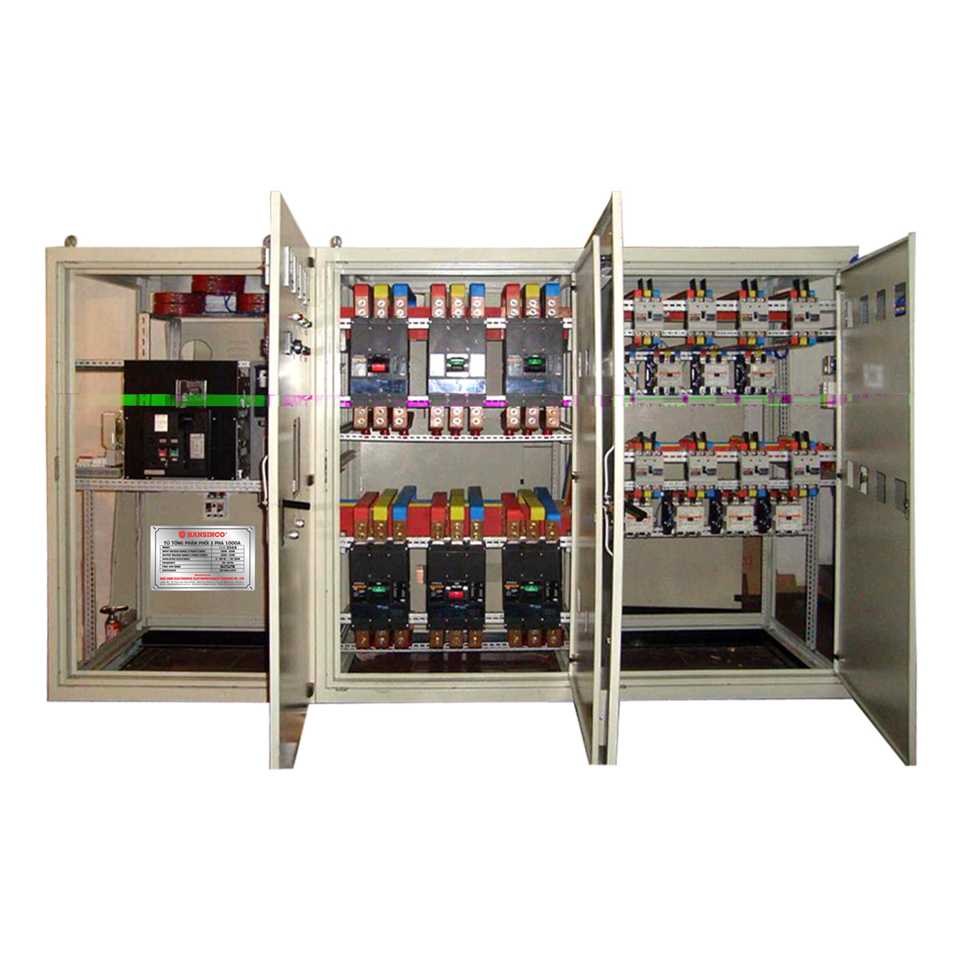 Tủ điện phân phối 200A có công tơ điện 3 pha