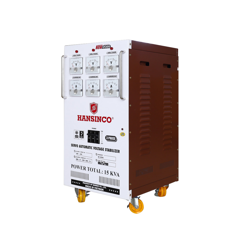 Thông số kỹ thuật ổn áp 3 pha 15kVA