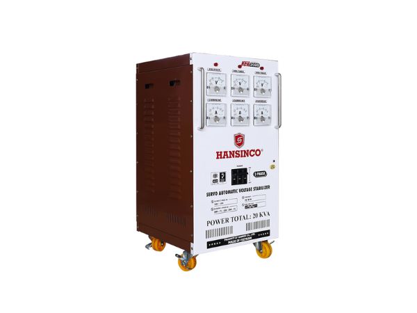 Một số hình ảnh về ổn áp 3 pha 20kVA của Hansinco