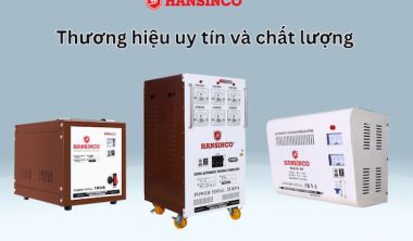 Chọn ổn áp từ thương hiệu uy tín giúp bảo vệ thiết bị và đảm bảo an toàn