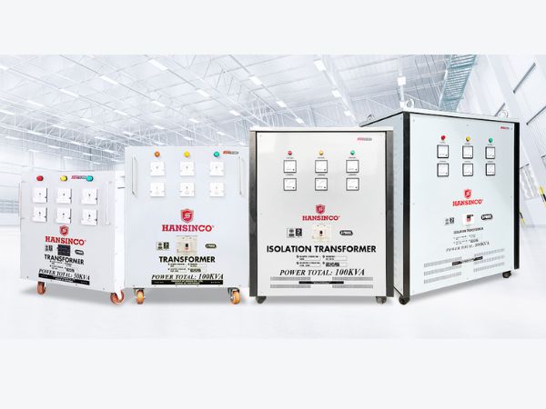 Máy biến áp 3 pha 380V 220V 30kVA của Hansinco