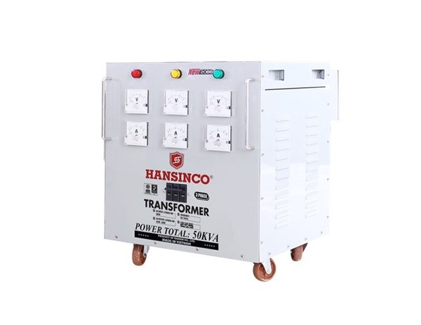 Máy biến áp tự ngẫu 380V 50kVA được phân phối bởi Hansinco