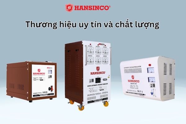 Hansinco cung cấp các loại thiết bị ổn áp chất lượng cao, đạt tiêu chuẩn quốc tế