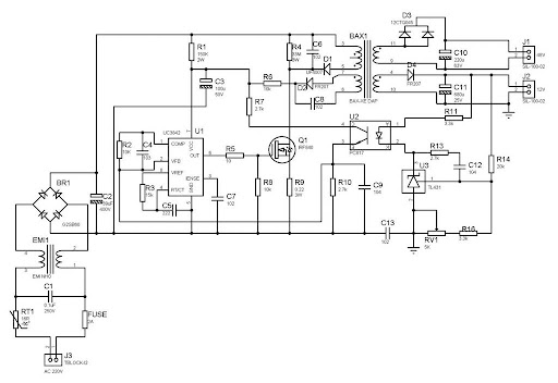 Cách để khắc phục nguồn xung điện áp ra không ổn định