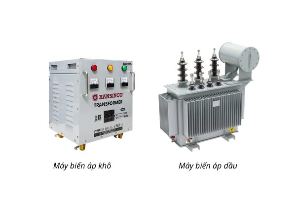 So sánh máy biến áp khô và máy biến áp dầu