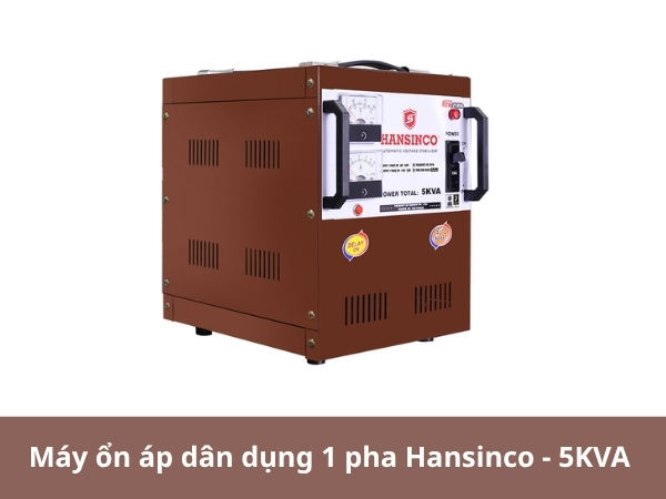Chọn máy có công suất từ 5KVA - 7.5KVA cho 2 điều hòa