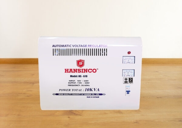 Ổn áp 10KVA chịu tải bao nhiêu KVA?