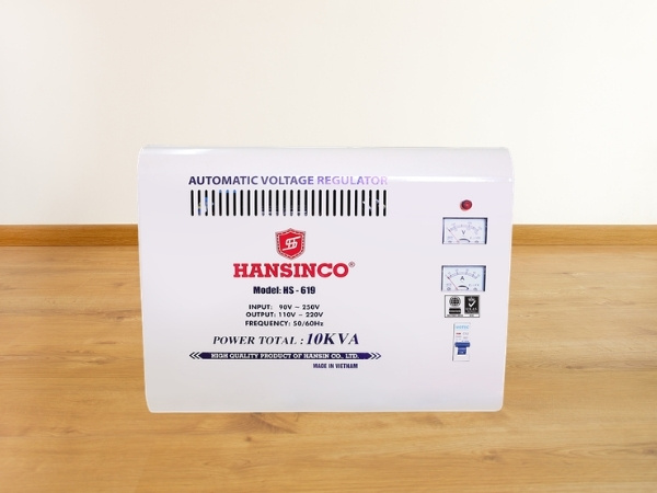 Ổn áp 10KVA chịu tải bao nhiêu KVA?